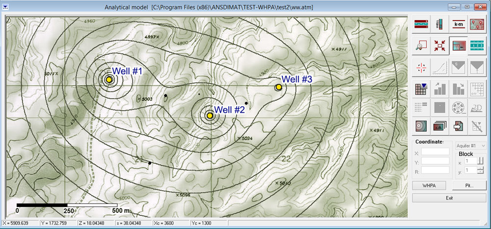 Amwells Analytical modelling of aquifer test