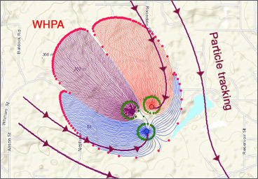 Capture Zones Delineation (WHPA)